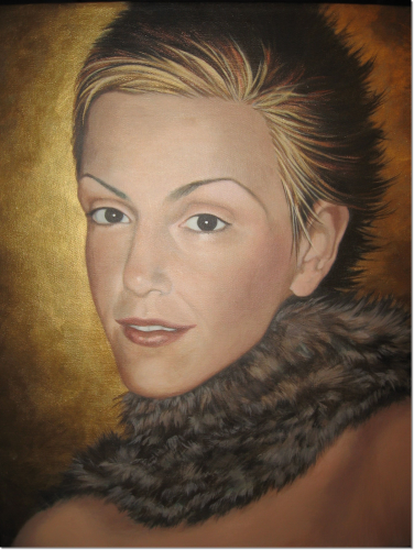 Charcoal & Graphite Drawing of Marci